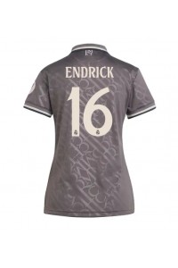 Real Madrid Endrick #16 Voetbaltruitje 3e tenue Dames 2024-25 Korte Mouw